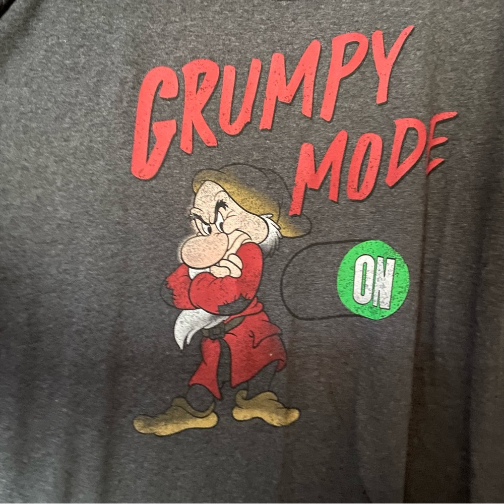 Lot of 2 Grumpy themed short sleeve tees - Picture 3 of 8